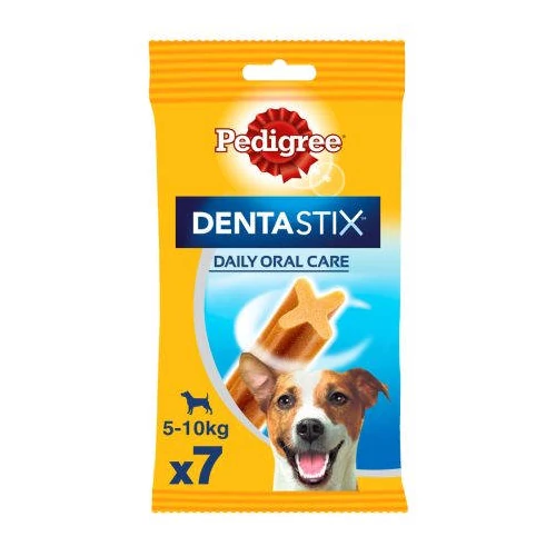 Pedigree DentaStix 5-10kg - jutalomfalat (fogtisztító) Kistestű kutyák részére (7db/110g)