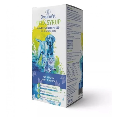 ORGANOVET FLEX SYRUP 500 ML