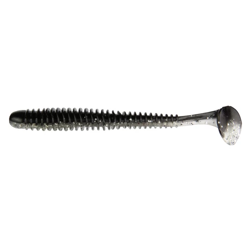 NEVIS Longer 8.75cm 5db/cs Fekete-Ezüst Flitter Akció -30%