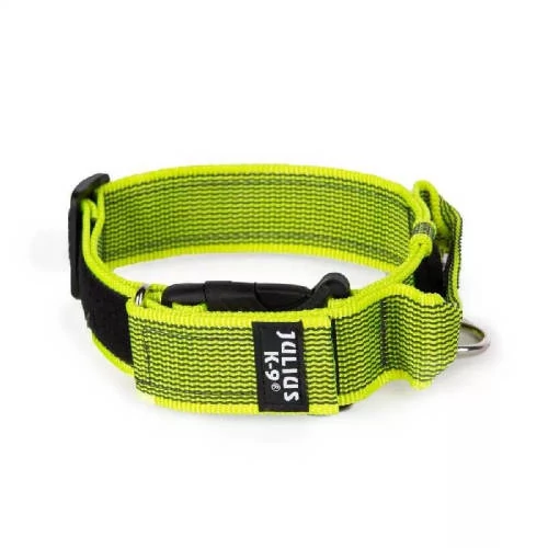 Julius K-9 Color&Gray nyakörv (40mm/38-53cm) neon