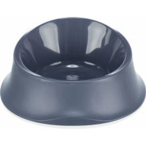 Trixie Plastic Bowl - műanyag, magasított peremű tál (kék) kutyák részére (1 l/Ø25cm)