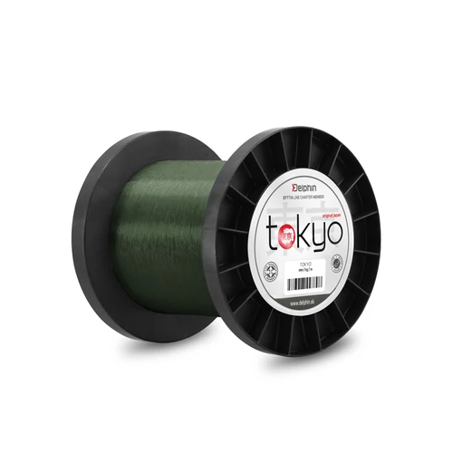 Monofil Delphin TOKYO zöld - 0,369mm 10,0kg 3700m
