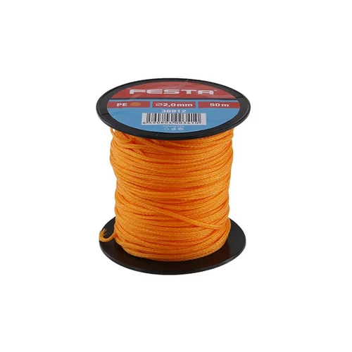 FESTA 50m x 2,0mm kőműves zsinór narancssárga