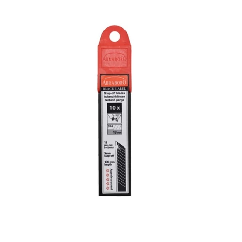 ABRABORO 170mm biztonsági trapézkés szett, sniccer, automata pengevisszahúzással, 2 extra penge PREMIUM