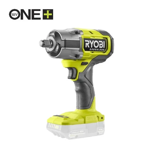 RYOBI 18V 900Nm ütvecsavarozó, brusless motor, 13 mm (½”), SOLO, RIW18BL-0