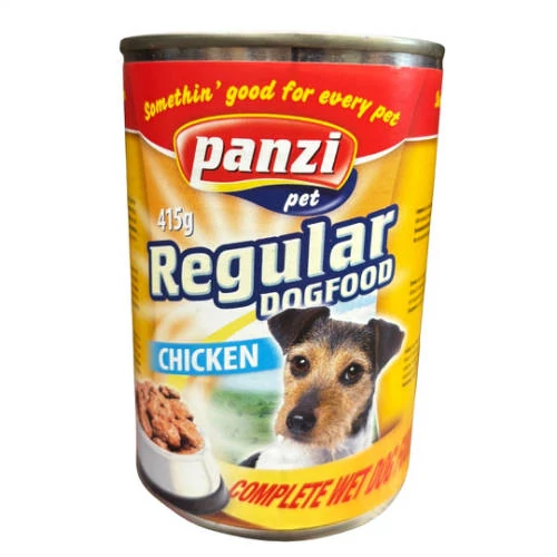Panzi Regular Adult (csirke) konzerv - Felnőtt kutyák részére (415g)