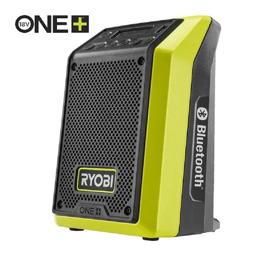 RYOBI 18V akkus DAB rádió Bluetooth-szal AM/FM/DAB vétel, SOLO, 10W RRDAB18-0