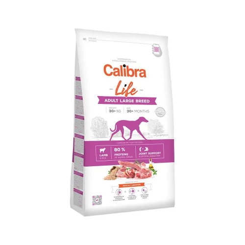 Calibra Life Adult Large Breed Lamb száraz kutyatáp 12 kg