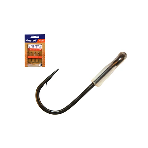 MUSTAD HEAVY TRAILER TITANX 1/0 6DB/CSOMAG