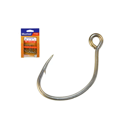 MUSTAD RUTHLESS IN-LINE SINGLE, 3/0 6DB/CSOMAG