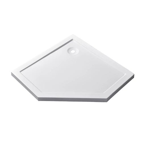 Modena Slim ötszögletű alacsony akril zuhanytálca 100x100 cm
