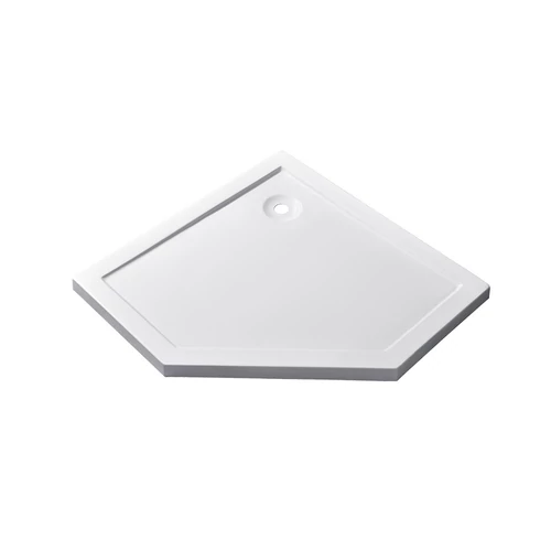 Modena Slim ötszögletű alacsony akril zuhanytálca 90x90 cm