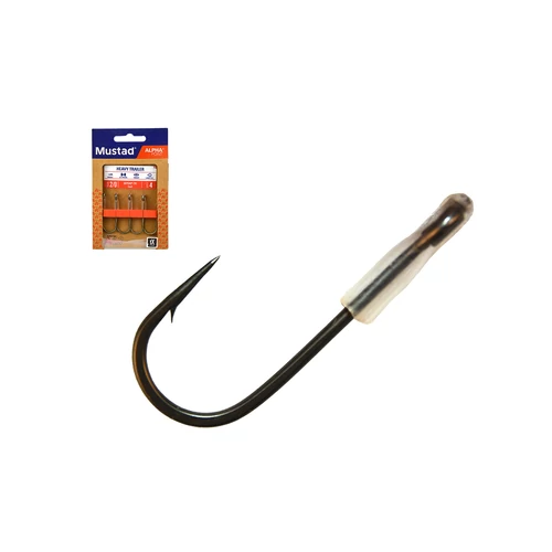 MUSTAD HEAVY TRAILER TITANX 2/0 6DB/CSOMAG