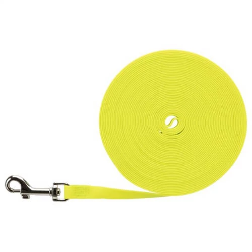 Trixie Easy Life Lead - nyomkövető póráz (neonsárga) kutyák részére (S-M) 5m/13mm