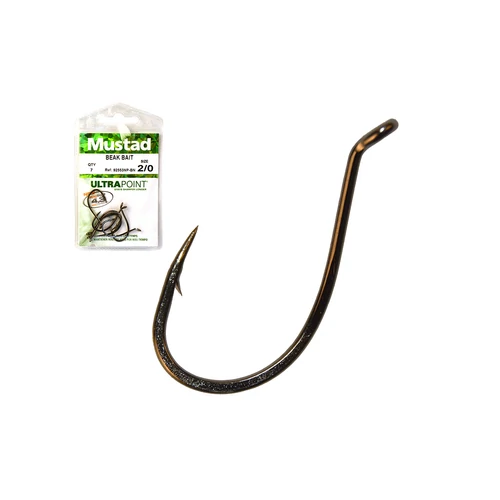 MUSTAD BEAK HOOKS 2/0 7DB/CSOMAG