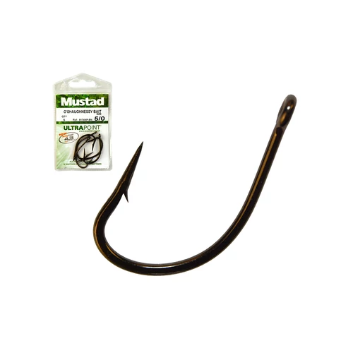 MUSTAD O'SHAUGHNESSY BAIT 5/0 5/0 5DB/CSOMAG