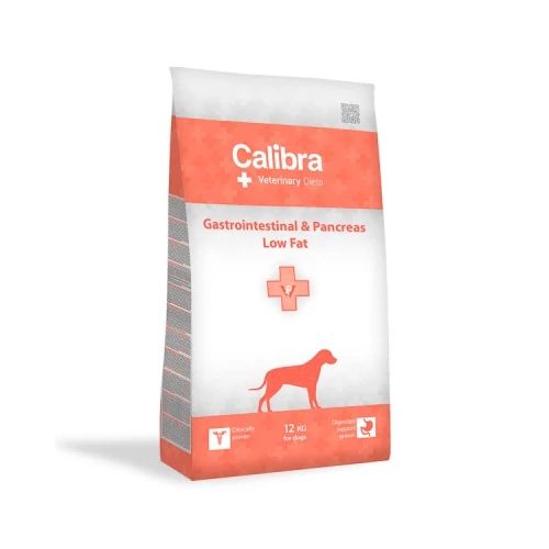 Calibra Veterinary Diets Dog Gastrointestinal & Pancreas Low Fat 11.4 kg