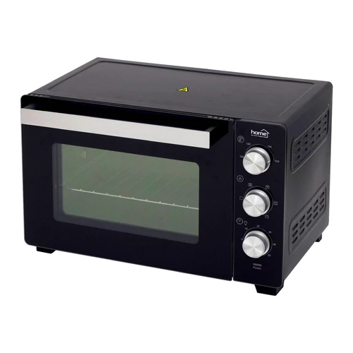 HOME HGMS30G mini sütő, 1600 W, max. 230 °C, 30 liter, időzítő, hőszigetelt burkolat, üvegajtó