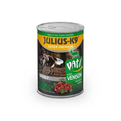 JULIUS K-9 KONZ. PATÉ VENISON 400 G