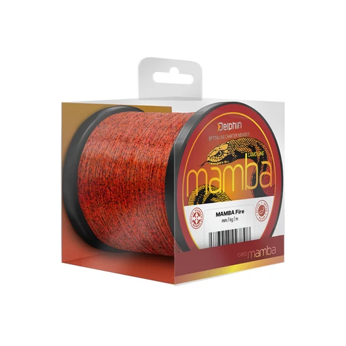 Delphin MAMBA Carp / Fire - 0,34mm 8,1kg 600m