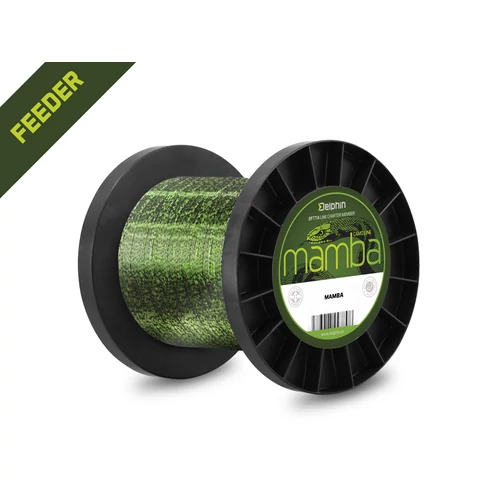 Delphin MAMBA Feeder / camou - 0,26mm 5,2kg 6000m