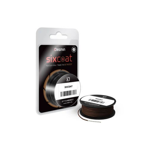 Delphin SIXCOAT Skin Line muddy - 25lbs 5m