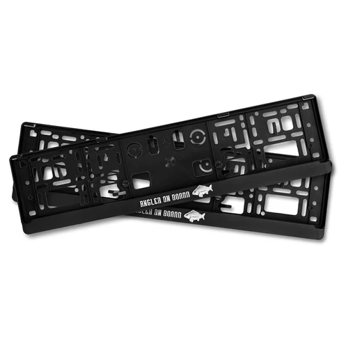 Delphin ANGLER ON BOARD / 2 db 3D rendszámtábla tartó - KÉSZLETKISÖPRÉS