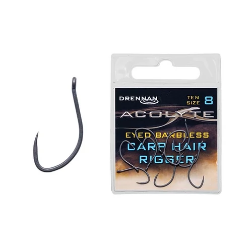 Drennan Acolyte Carp Hair Rigger horog 12-es