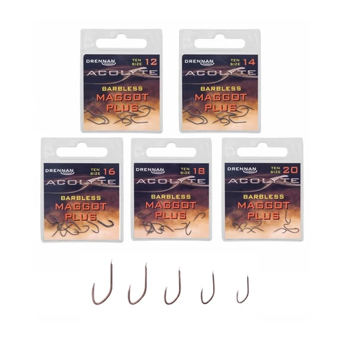 Drennan Acolyte Maggot Plus horog Szakáll nélküli 18-as