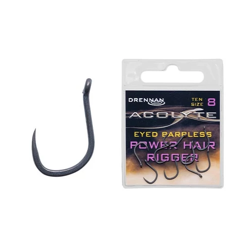 Drennan Acolyte Power Hair Rigger horog 10-es