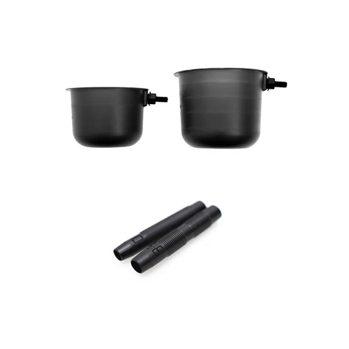 Drennan Pole Pots csésze Fekete