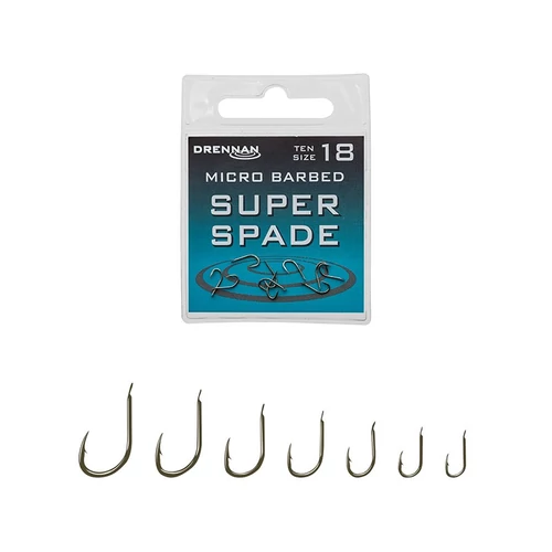 Drennan Super Spade horog 4-es