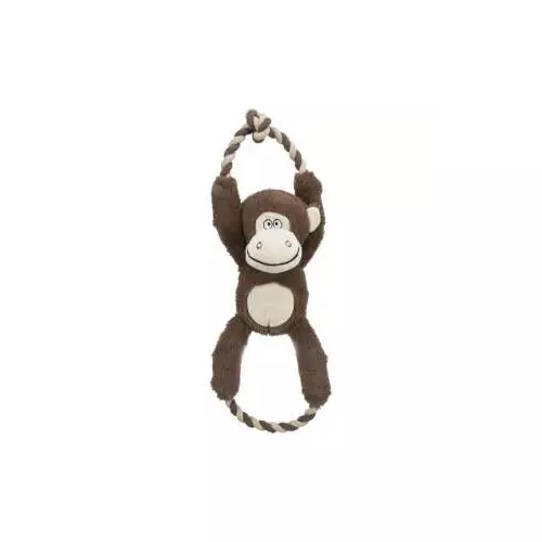 Trixie Játék plüss majom kötéllel 40cm
