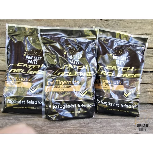 Don Carp - Chili - Chilis tigrismogyorós párolt bojli 1000g (20mm)