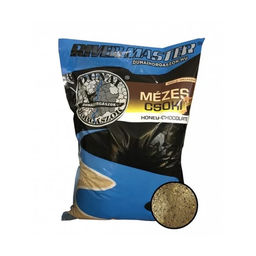 Dunai Horgaszok River Master 3kg etetőanyag - Mézes Csoki