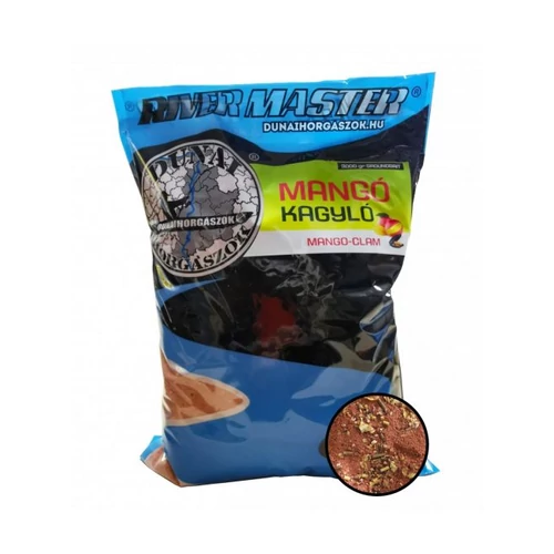Dunai Horgaszok River Master 3kg etetőanyag - Mangó-Kagyló