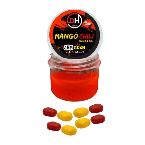 Dunai Horgászok JAM CORN - GUMIKUKORICA MANGO- CHILI 10mm