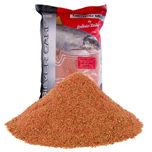 SILVER CARP BUSÁZÓ METHOD MIX 1KG PIROS