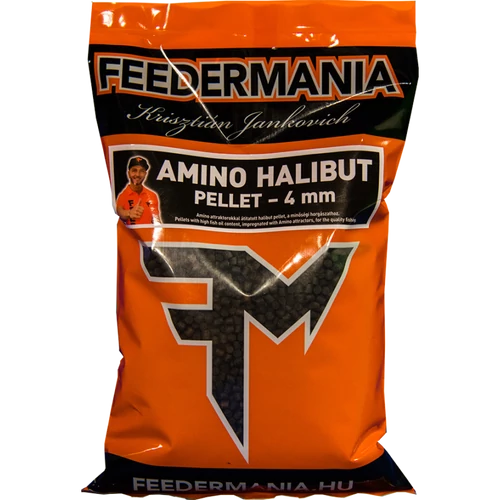 FEEDERMANIA PELLET 4 MM AMINO HALIBUT 800 GR