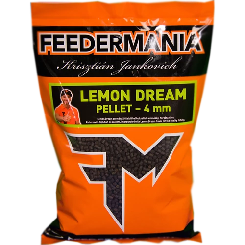 FEEDERMANIA PELLET 4 MM LEMON DREAM 800 GR