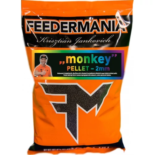 FEEDERMANIA PELLET 2 MM MONKEY 800G