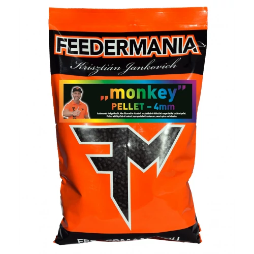 FEEDERMANIA PELLET 4 MM MONKEY 800G