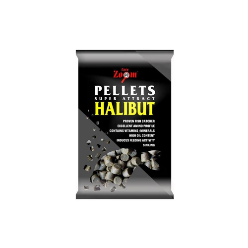 CarpZoom Big Carp Catfish Pellet nagy ponty-harcsa, 28 mm, halibut, 800 g