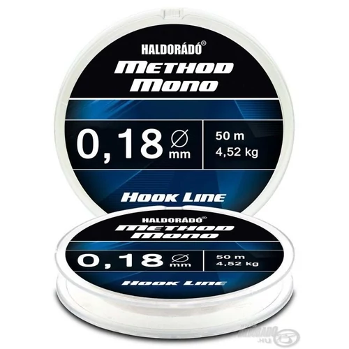 HALDORÁDÓ Method Mono Hook Line 50 m 0,18 mm
