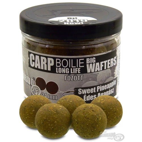 Haldorádó Carp Boilie Big Wafters 24 mm - Édes Ananász
