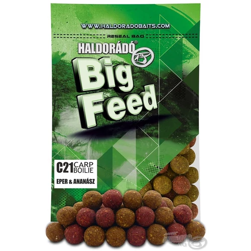 Haldorádó Big Feed - C21 Boilie - Eper & Ananász