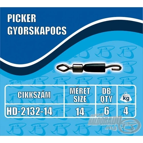 HALDORÁDÓ Picker gyorskapocs M