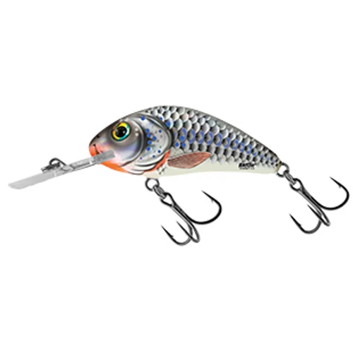 SALMO RATTLIN HORNET - FLOATING 3,5 Silver Holographic Shad