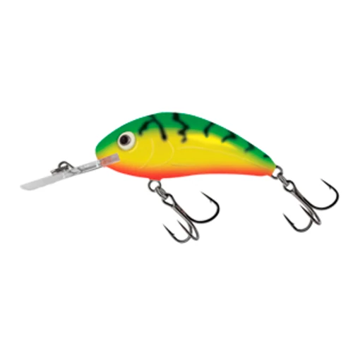 SALMO RATTLIN HORNET - FLOATING 3,5 Green Tiger