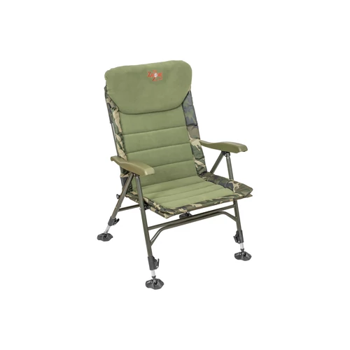 Carp Zoom CZ Recliner Komfort horgászfotel, 56x46x42/98 cm, Camou/Fleece